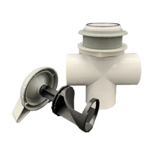 Balboa / Hydroair Diverter 3 ways Valve 50mm Grey - Spa Parts Online