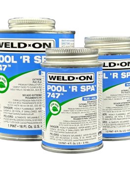 PVC GLUE, weld-on 747 118ml blue